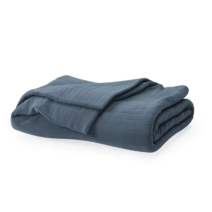 Naturepedic Breathable Organic Cotton Muslin Kids Blanket - Image 4