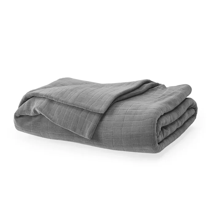 Naturepedic Breathable Organic Cotton Muslin Kids Blanket - Image 6