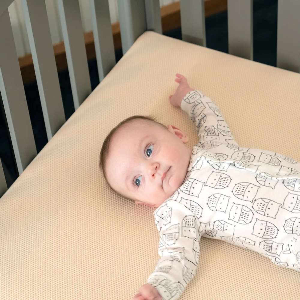 Naturepedic Organic Waterproof + Breathable 2 Stage Crib Mattress - Image 3