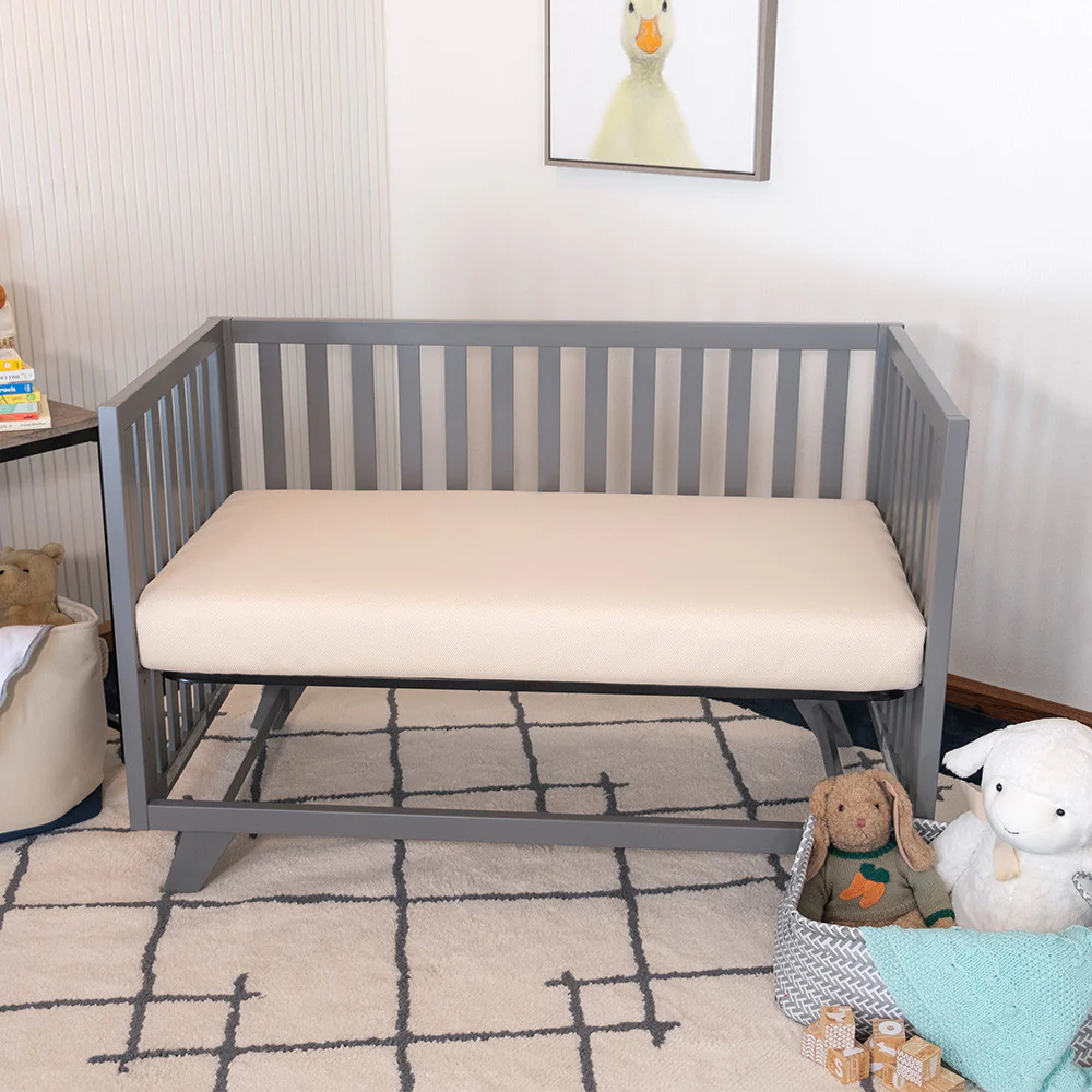 Naturepedic Organic Waterproof + Breathable 2 Stage Crib Mattress - Image 7