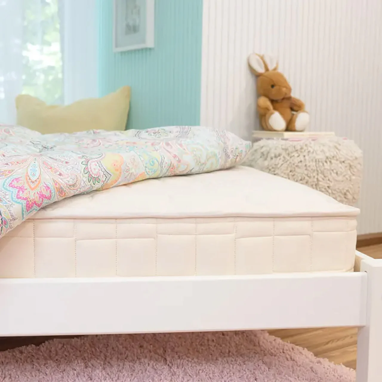 Naturepedic Twin 2 in 1 ULTRA/QUILTED Trundle Short - Quilt/Nat - Image 6