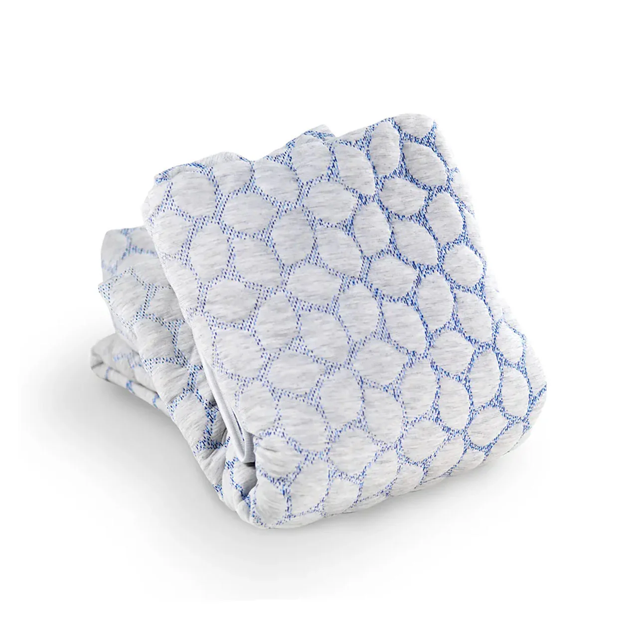 Lullaby Earth Twin DREAM EASY Kids Mattress w/Waterproof Cover - Blue Leaf - Image 3