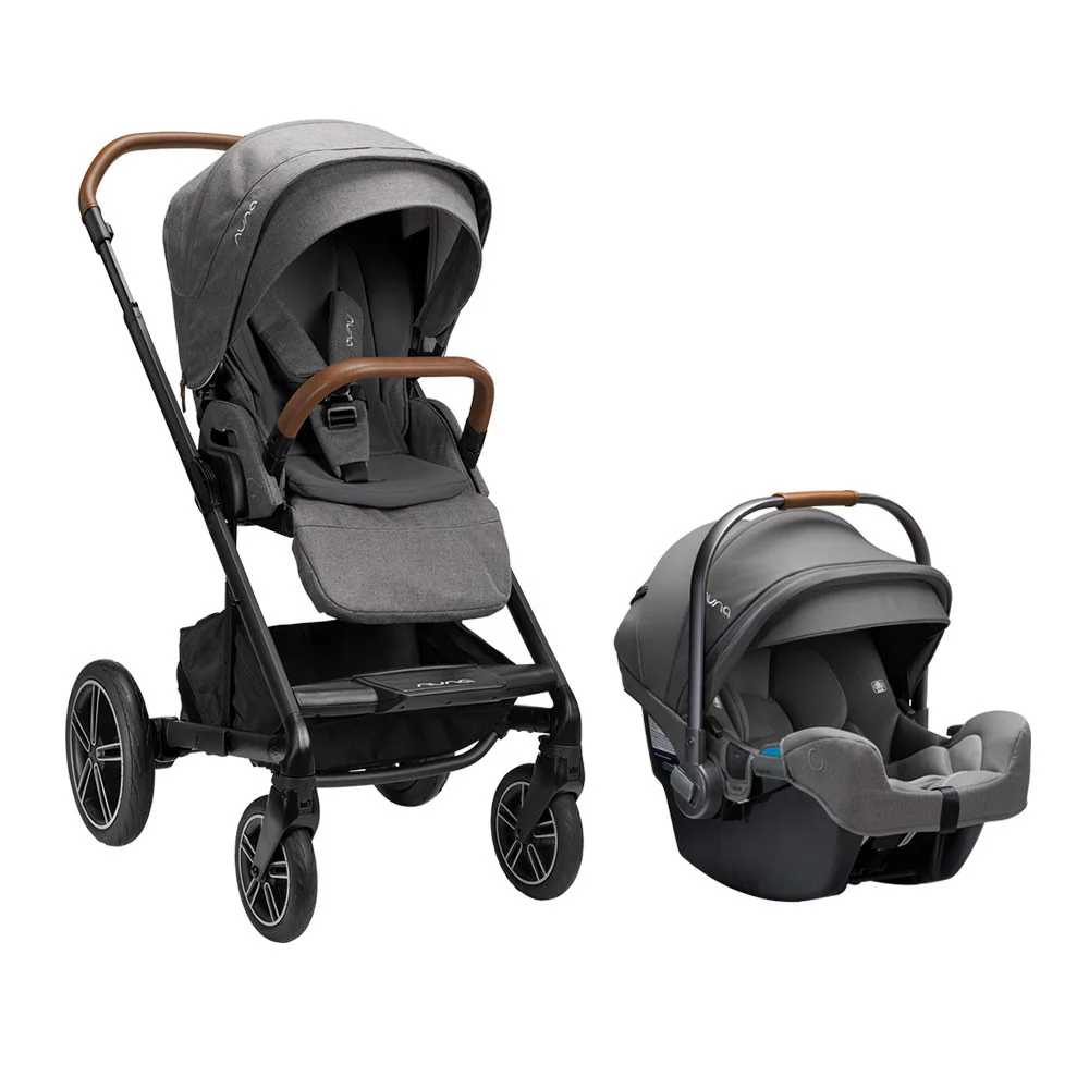 Nuna MIXX Next Stroller w/ Magnetic Buckle + PIPA RX Infant Car Seat Travel System - Image 2