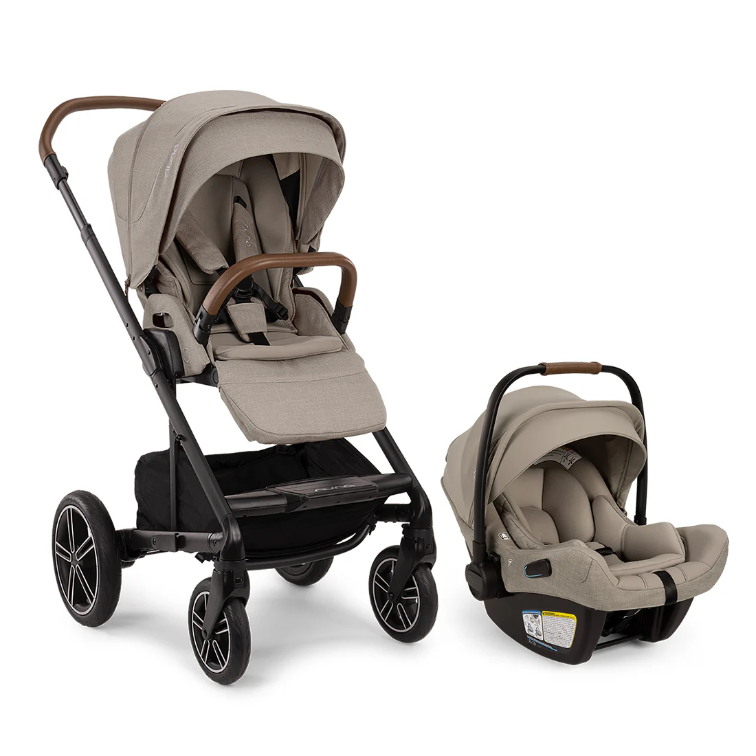 Nuna MIXX Next + PIPA Aire RX Infant Car Seat Travel System - Image 19