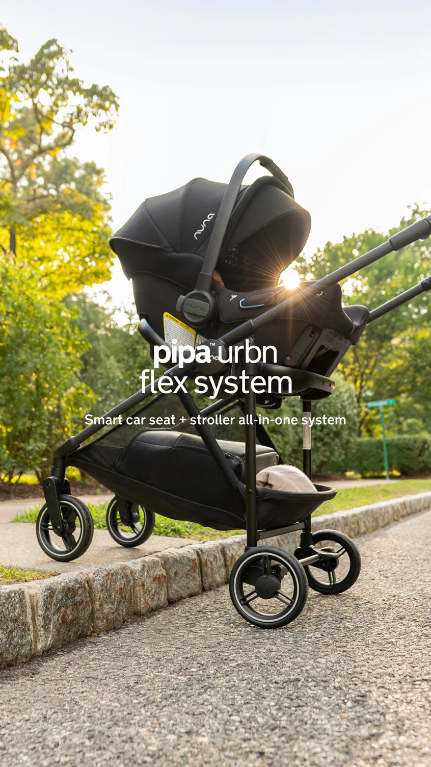 Nuna PIPA™ urbn Flex System™ In Caviar - Image 8