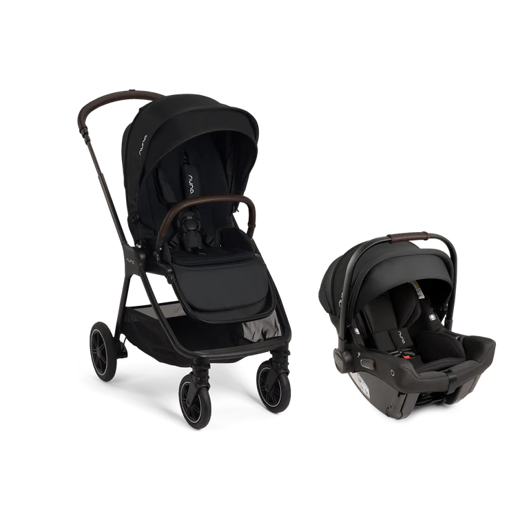 Nuna PIPA URBN + TRIV Next Travel System - Caviar/Chocolate
