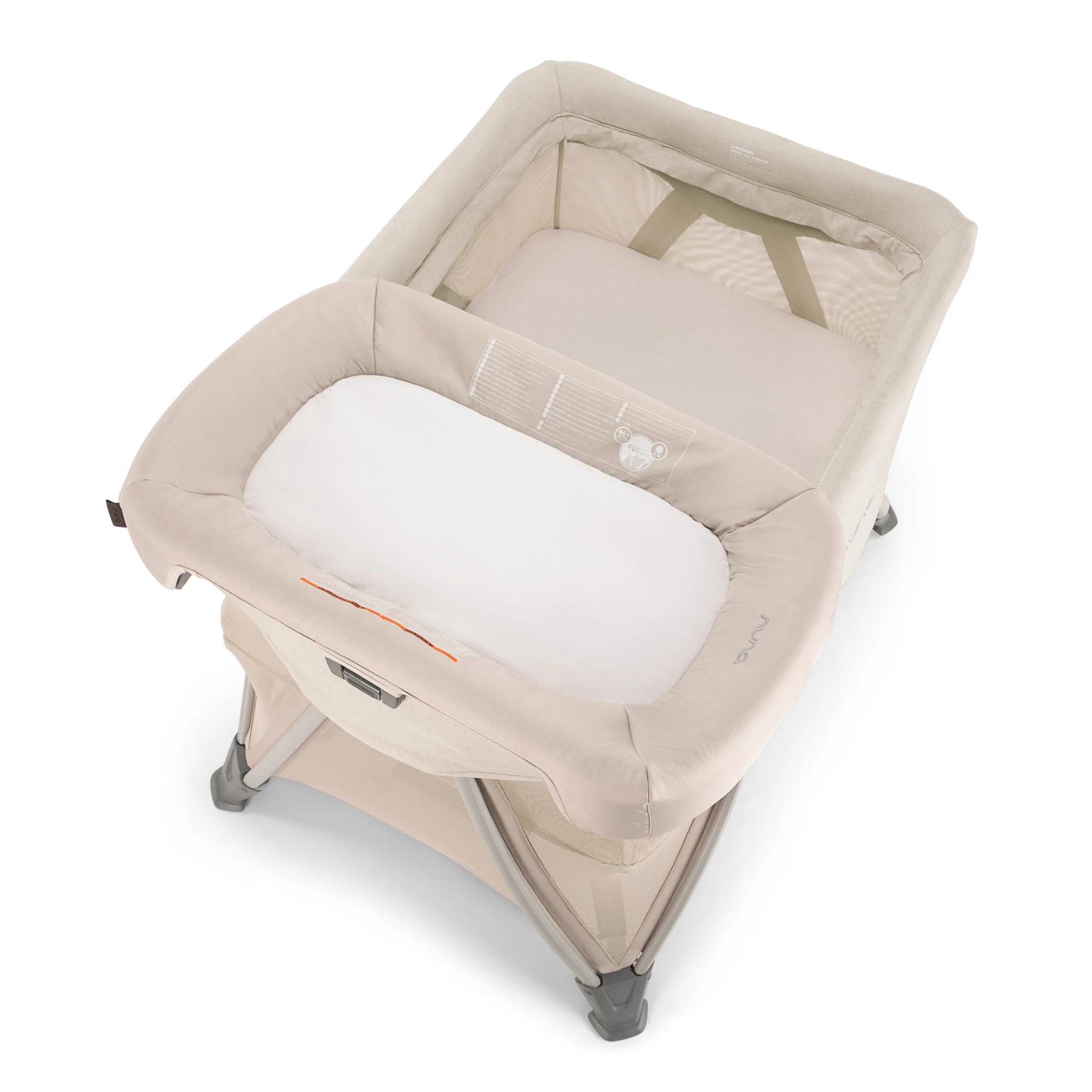 Nuna SENA Aire with New Zip-off Bassinet + Changer - Image 9