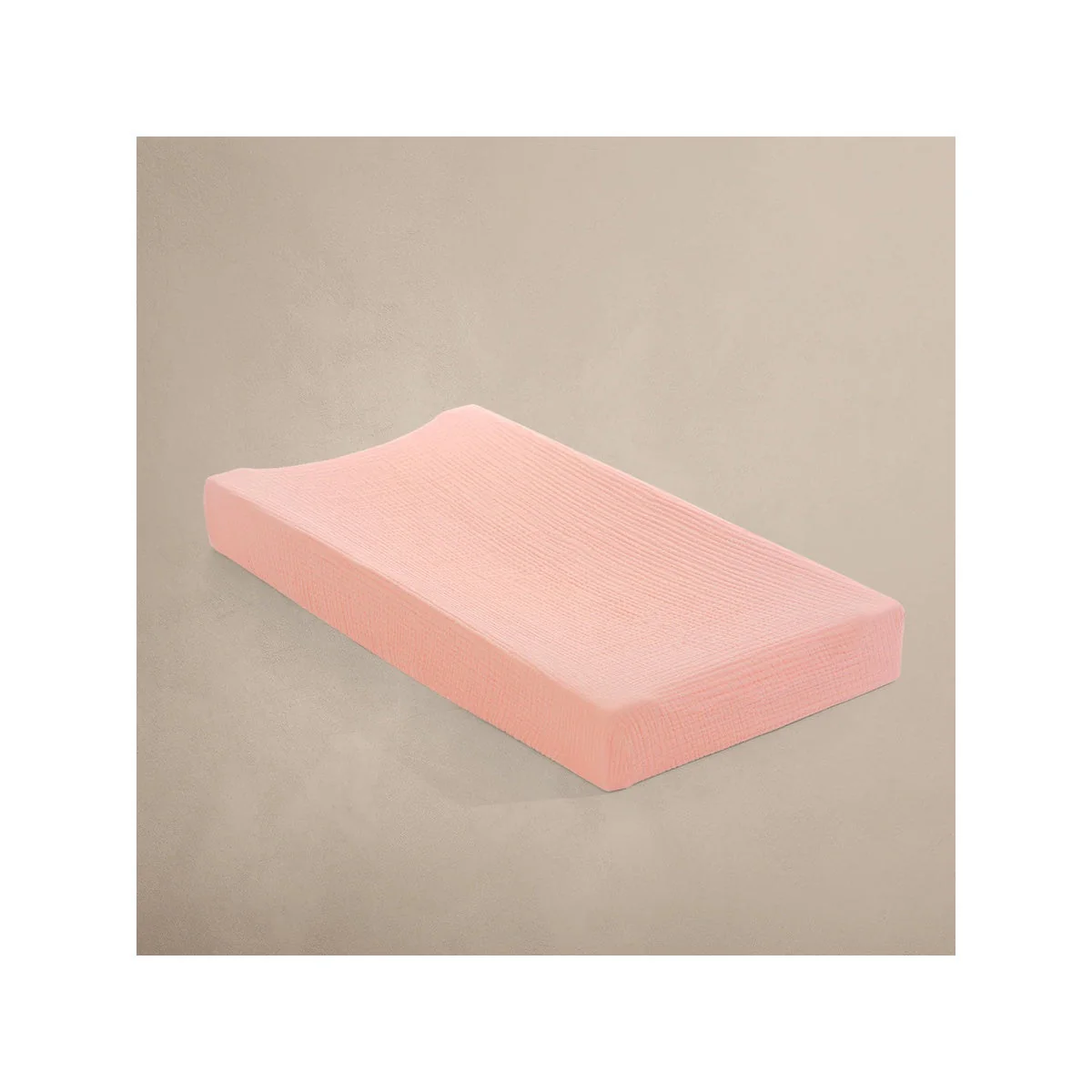 Oilo Fable Changing Pad Cover- Rosette Organic 4 Way Muslin - Image 4