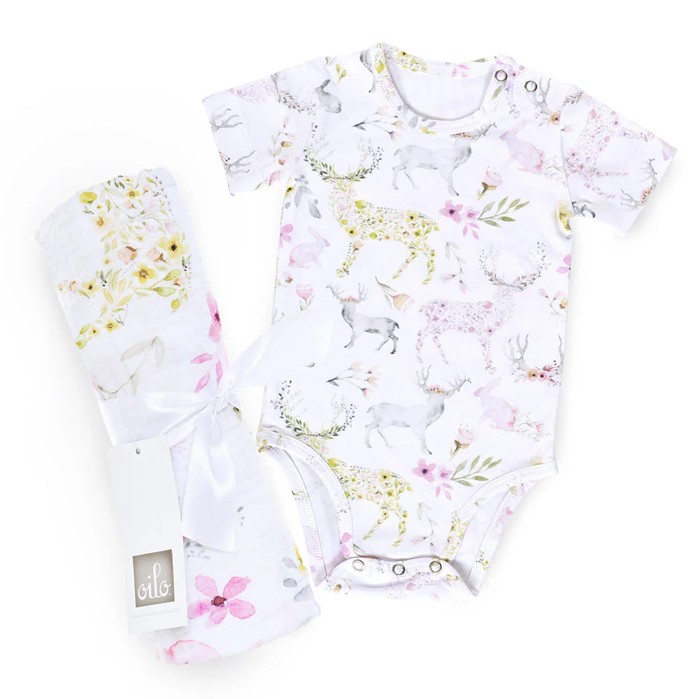 Oilo Fawn Onesie 3-6 months - Image 3