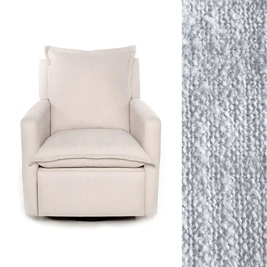 Oilo Flynn Power Gliding Swivel Recliner - Image 36