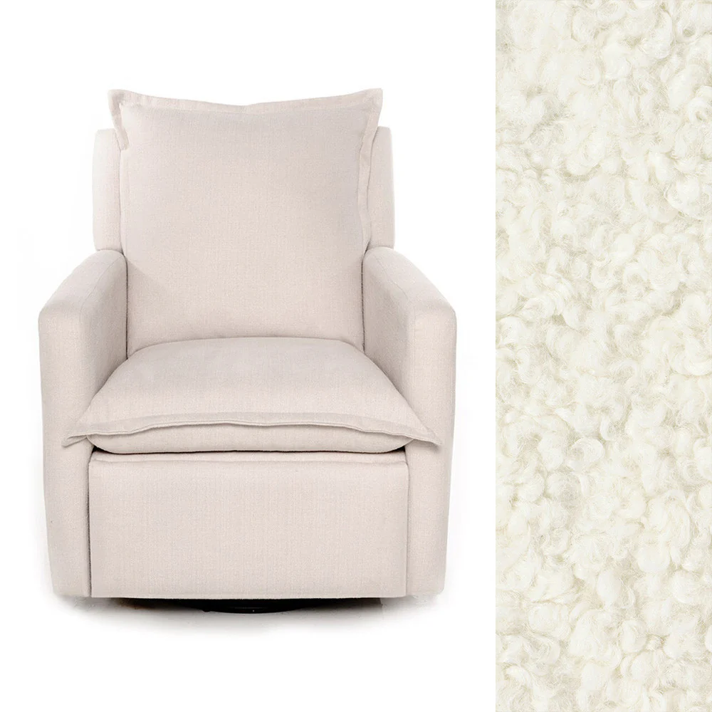 Oilo Flynn Power Gliding Swivel Recliner - Image 7