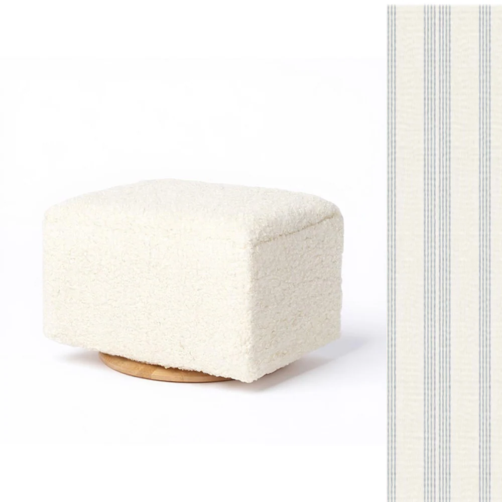 Oilo Ottoman Small Rectangle Wood Base - Image 57