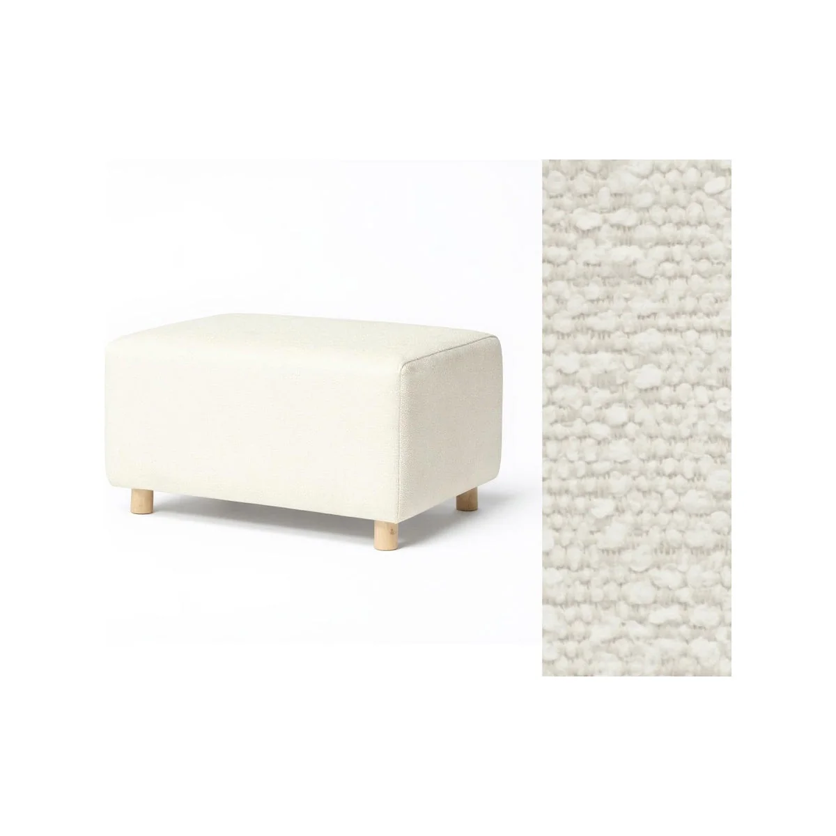 Oilo Ottoman Wide Rectangle Wood Base - Image 35