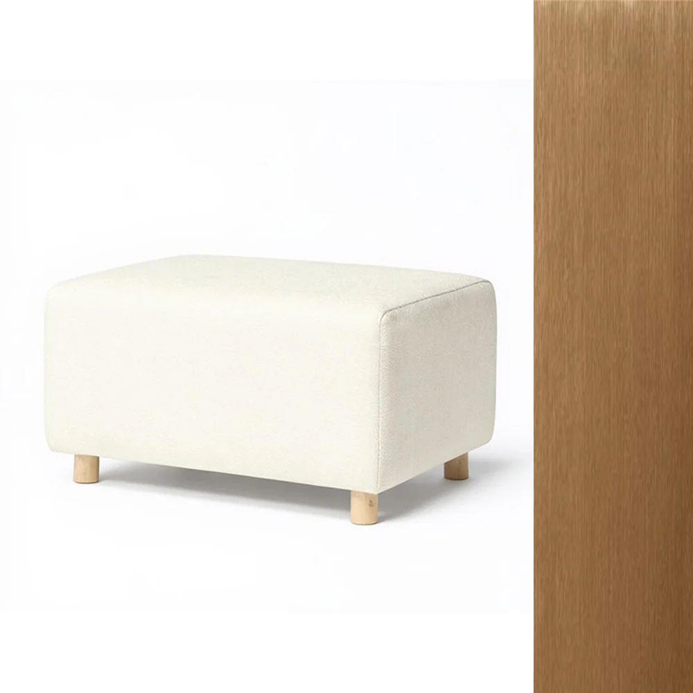 Oilo Ottoman Wide Rectangle Wood Base - Image 59