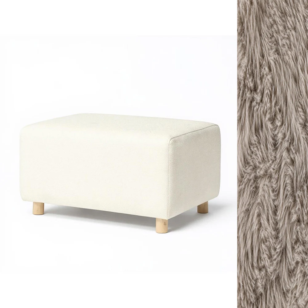Oilo Ottoman Wide Rectangle Wood Base - Image 60