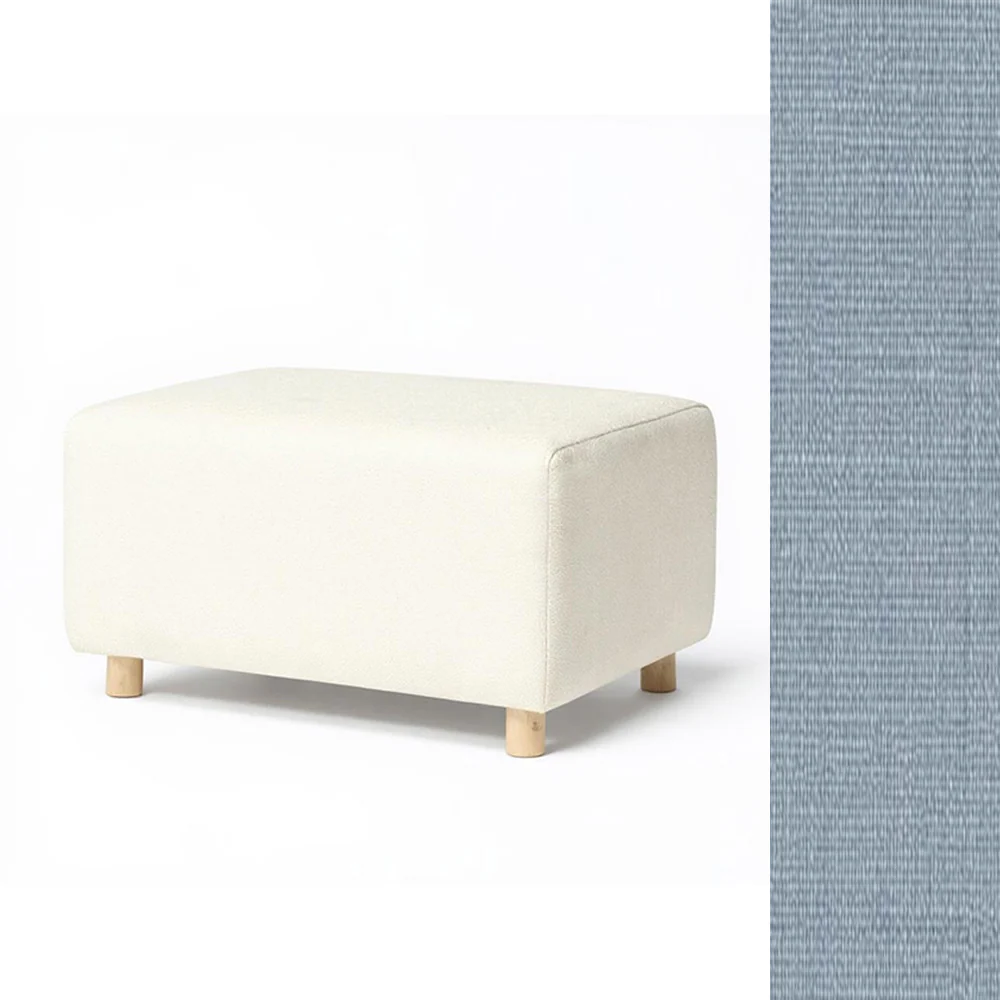 Oilo Ottoman Wide Rectangle Wood Base - Image 61