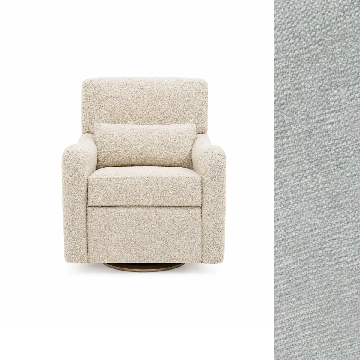 Oilo Teddy Power Gliding Swivel Nursery Recliner