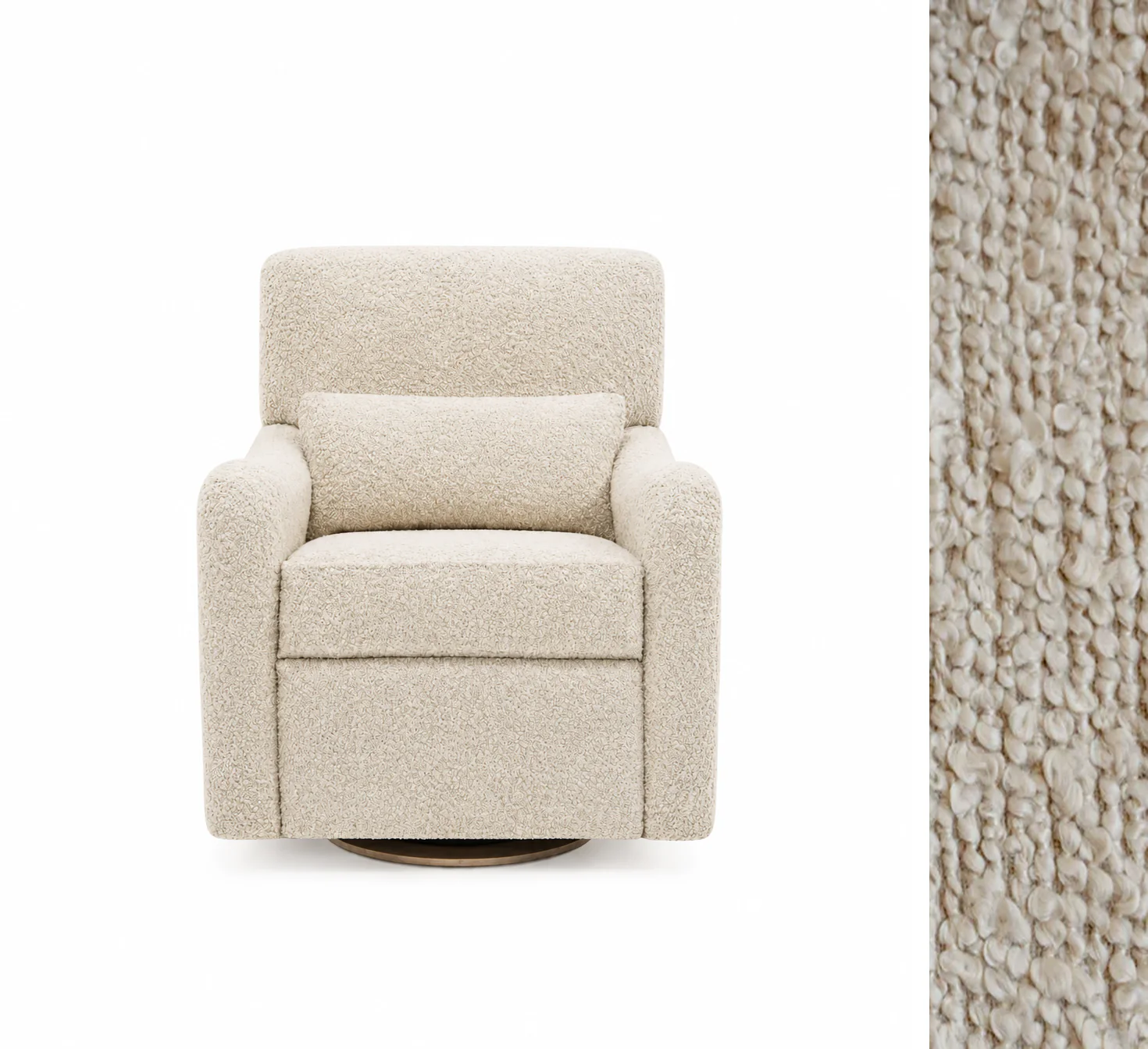 Oilo Teddy Power Gliding Swivel Nursery Recliner - Image 10
