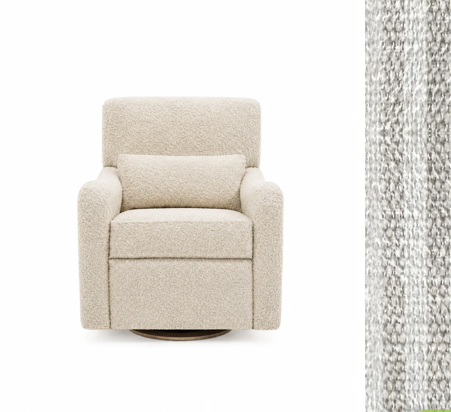 Oilo Teddy Power Gliding Swivel Nursery Recliner - Image 16