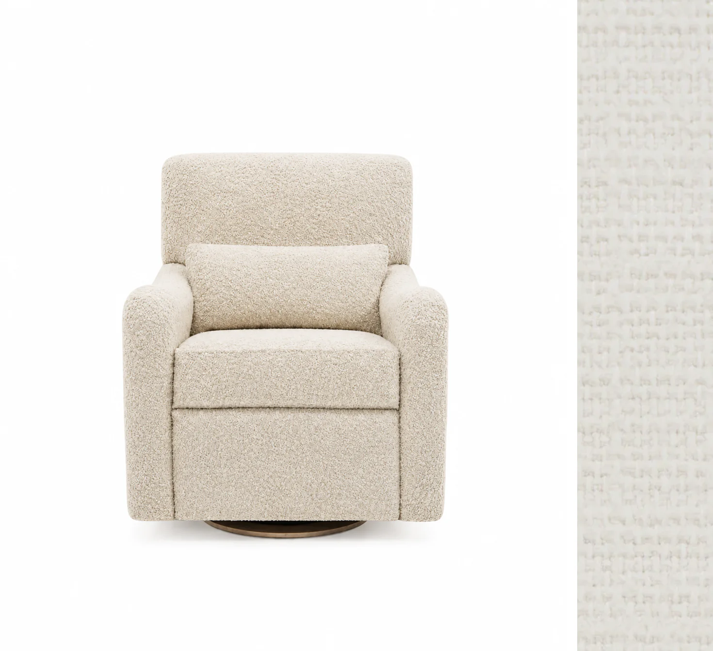 Oilo Teddy Power Gliding Swivel Nursery Recliner - Image 17