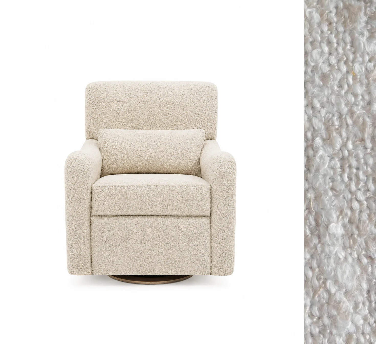 Oilo Teddy Power Gliding Swivel Nursery Recliner - Image 18