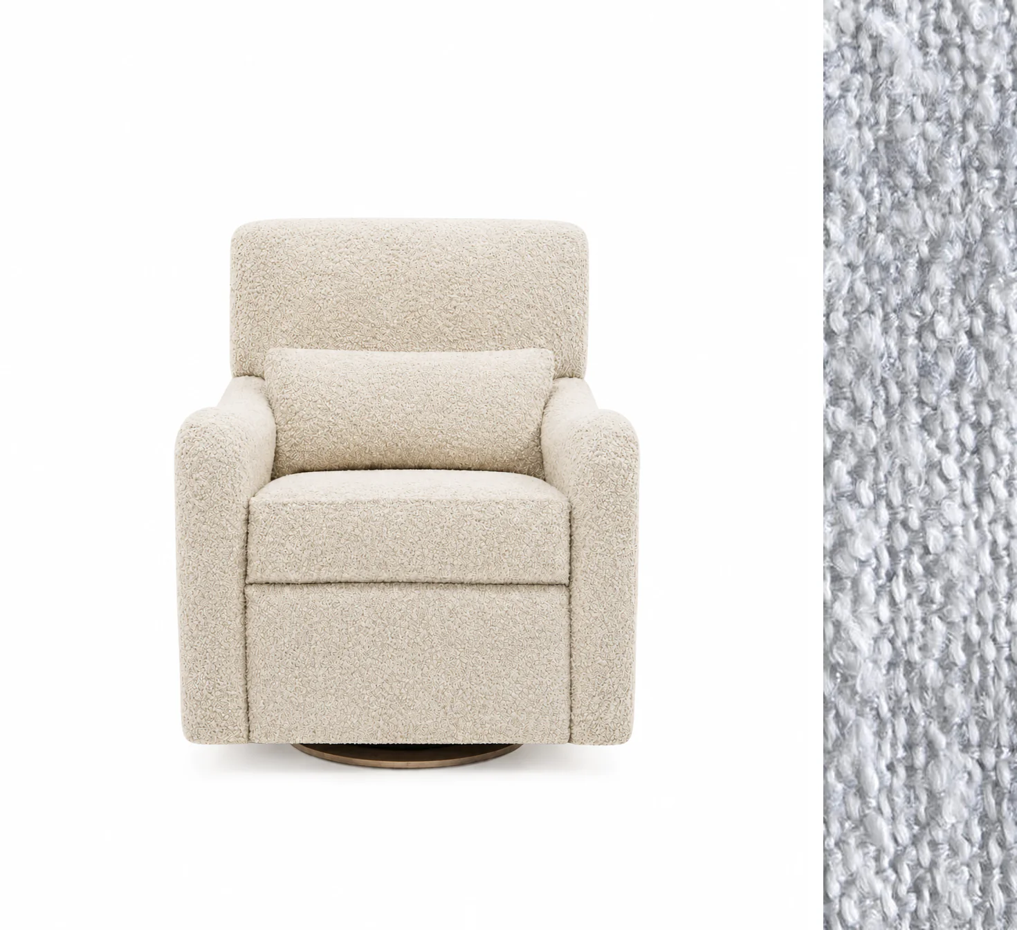 Oilo Teddy Power Gliding Swivel Nursery Recliner - Image 19