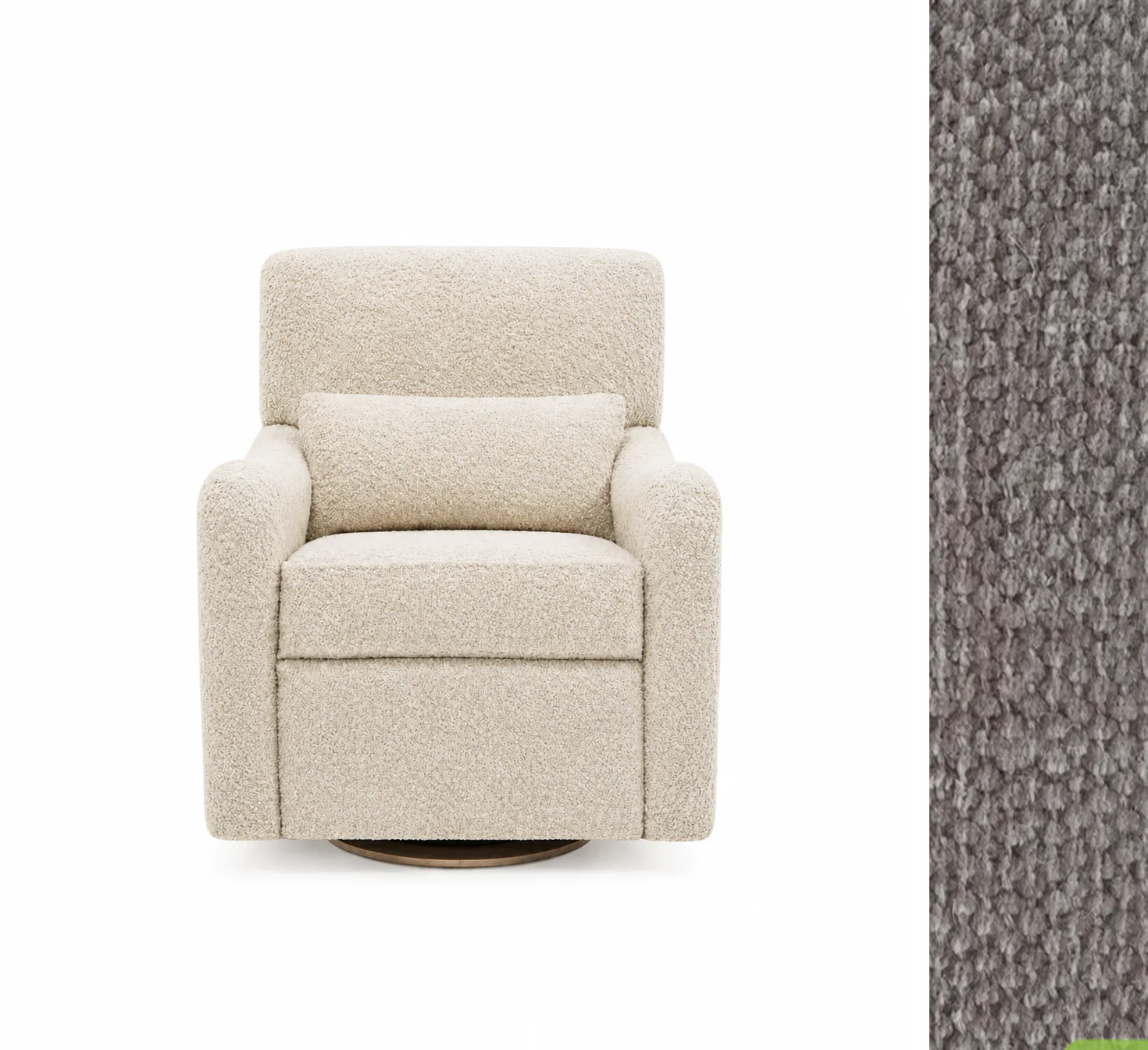 Oilo Teddy Power Gliding Swivel Nursery Recliner - Image 20