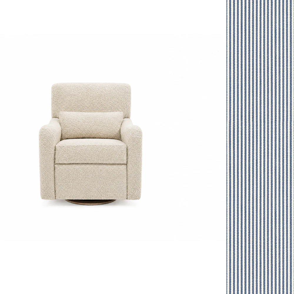 Oilo Teddy Power Gliding Swivel Nursery Recliner - Image 25