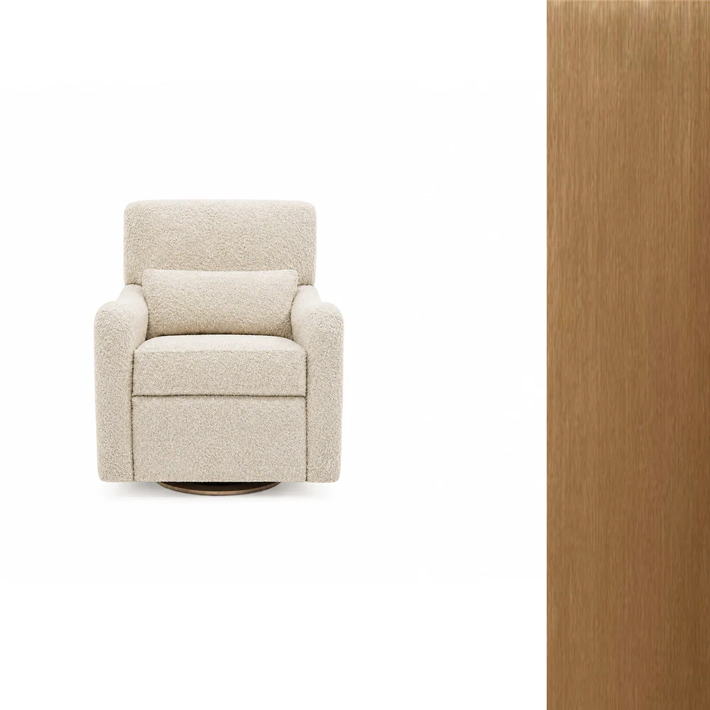 Oilo Teddy Power Gliding Swivel Nursery Recliner - Image 27