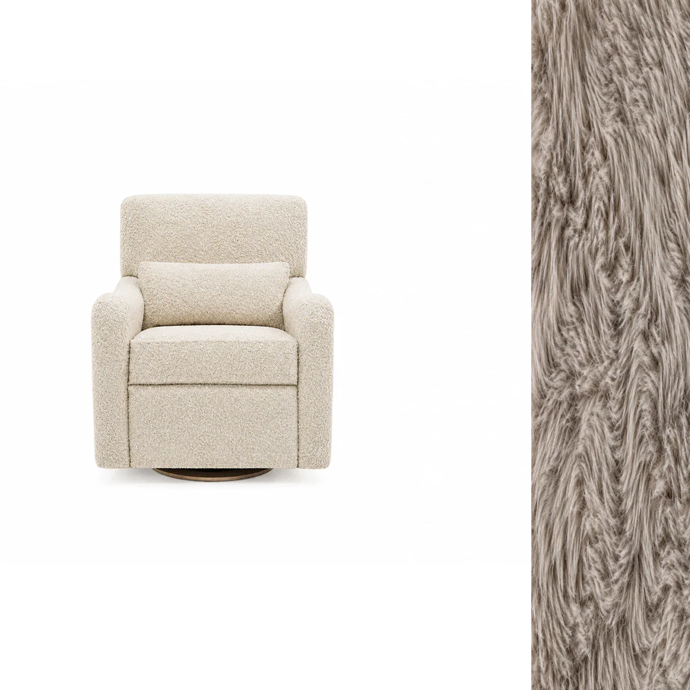 Oilo Teddy Power Gliding Swivel Nursery Recliner - Image 28