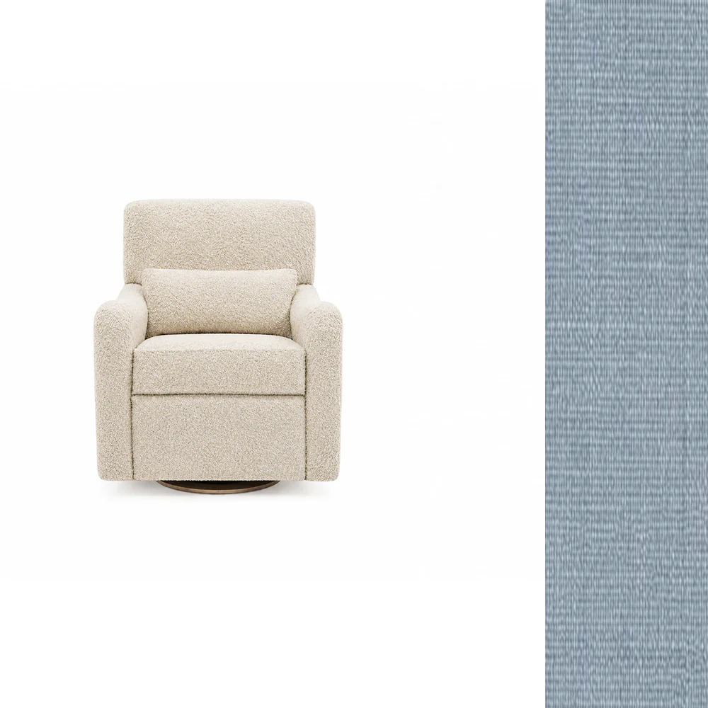 Oilo Teddy Power Gliding Swivel Nursery Recliner - Image 29