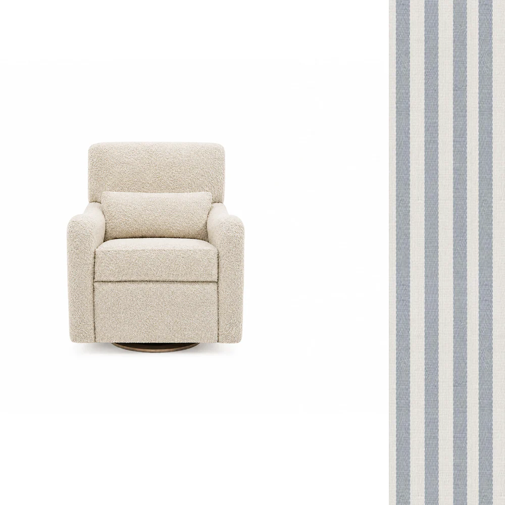 Oilo Teddy Power Gliding Swivel Nursery Recliner - Image 30