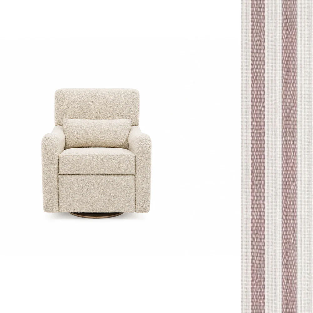 Oilo Teddy Power Gliding Swivel Nursery Recliner - Image 31