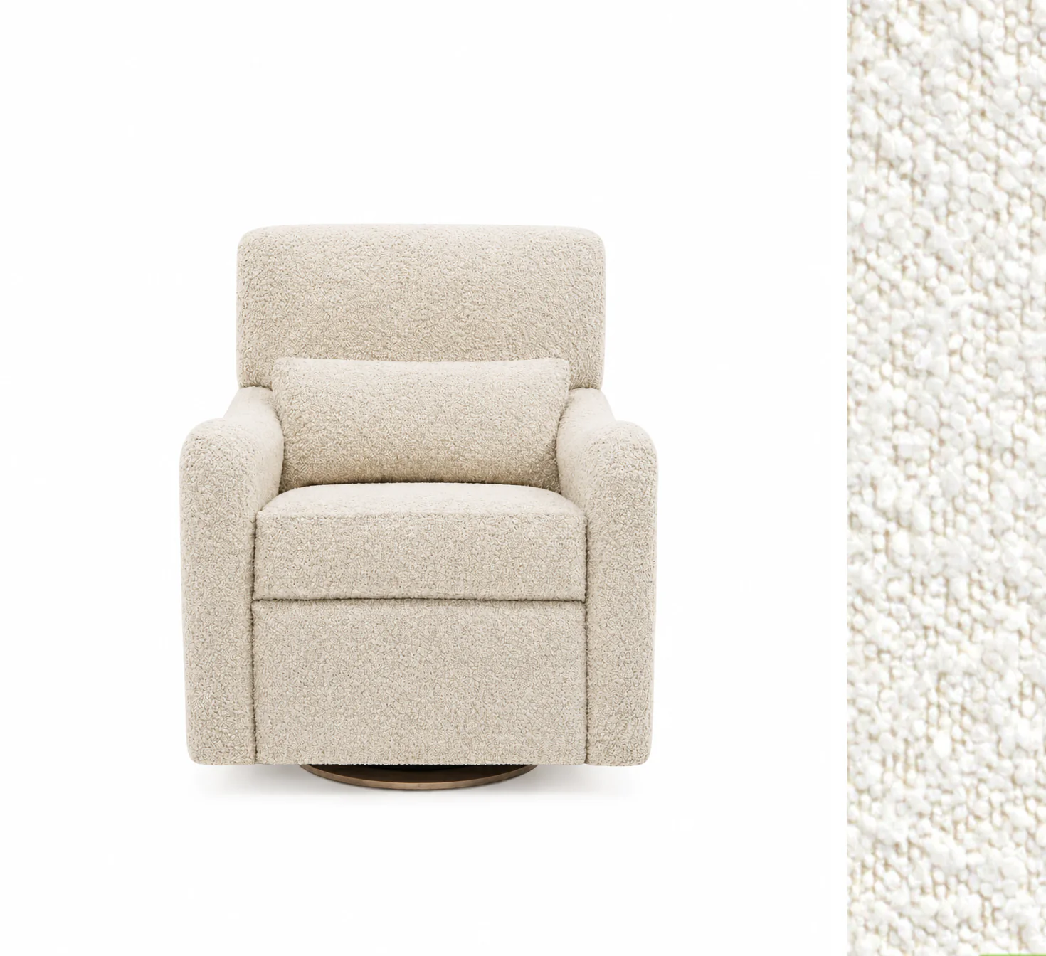Oilo Teddy Power Gliding Swivel Nursery Recliner - Image 5
