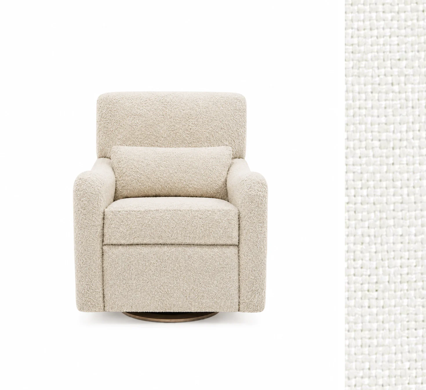 Oilo Teddy Power Gliding Swivel Nursery Recliner - Image 6