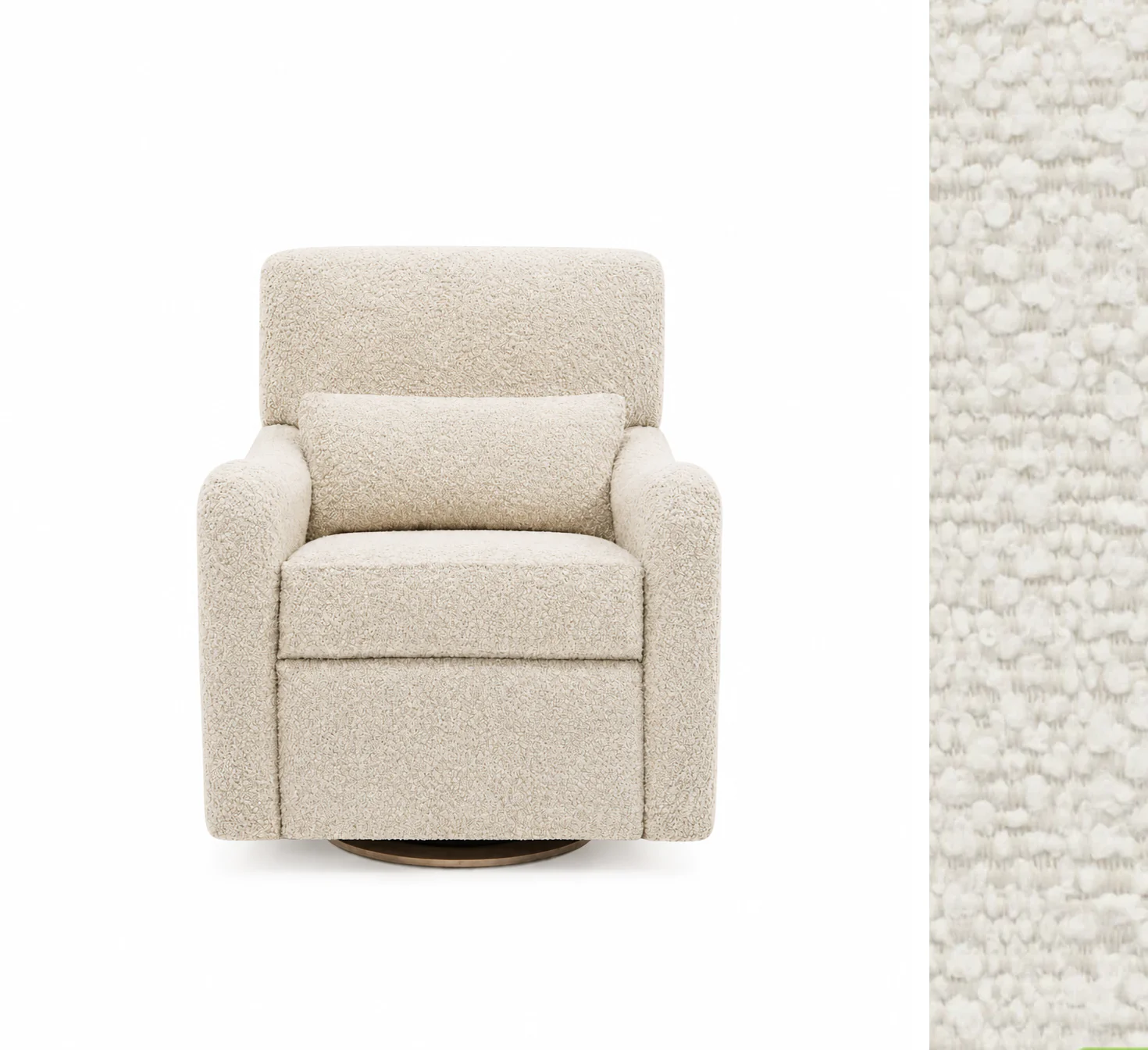 Oilo Teddy Power Gliding Swivel Nursery Recliner - Image 9