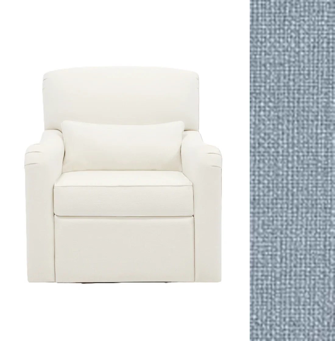 Oilo Teddy Gliding Swivel Nursery Recliner - Image 13