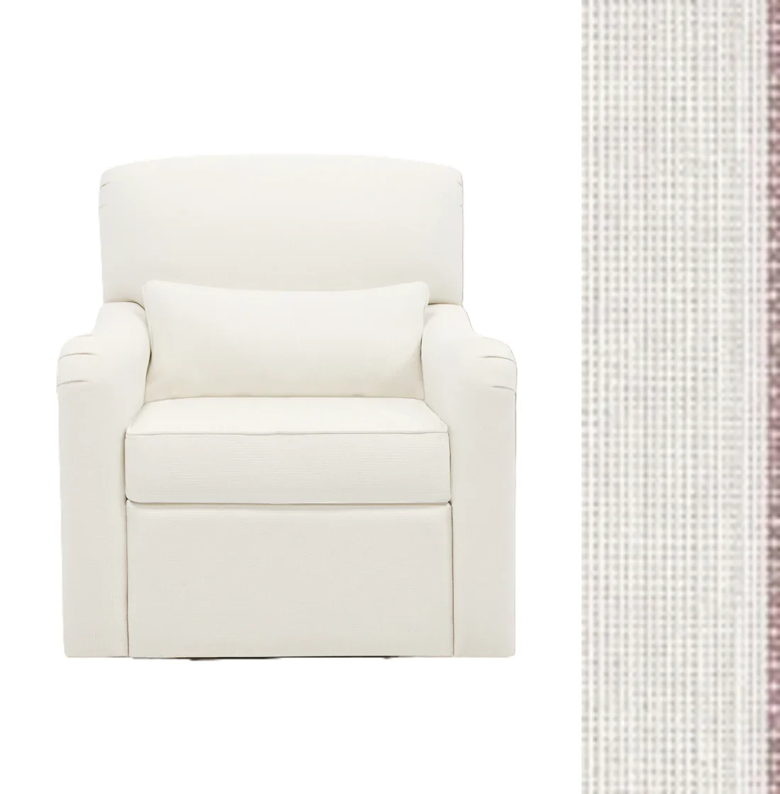 Oilo Teddy Gliding Swivel Nursery Recliner - Image 15