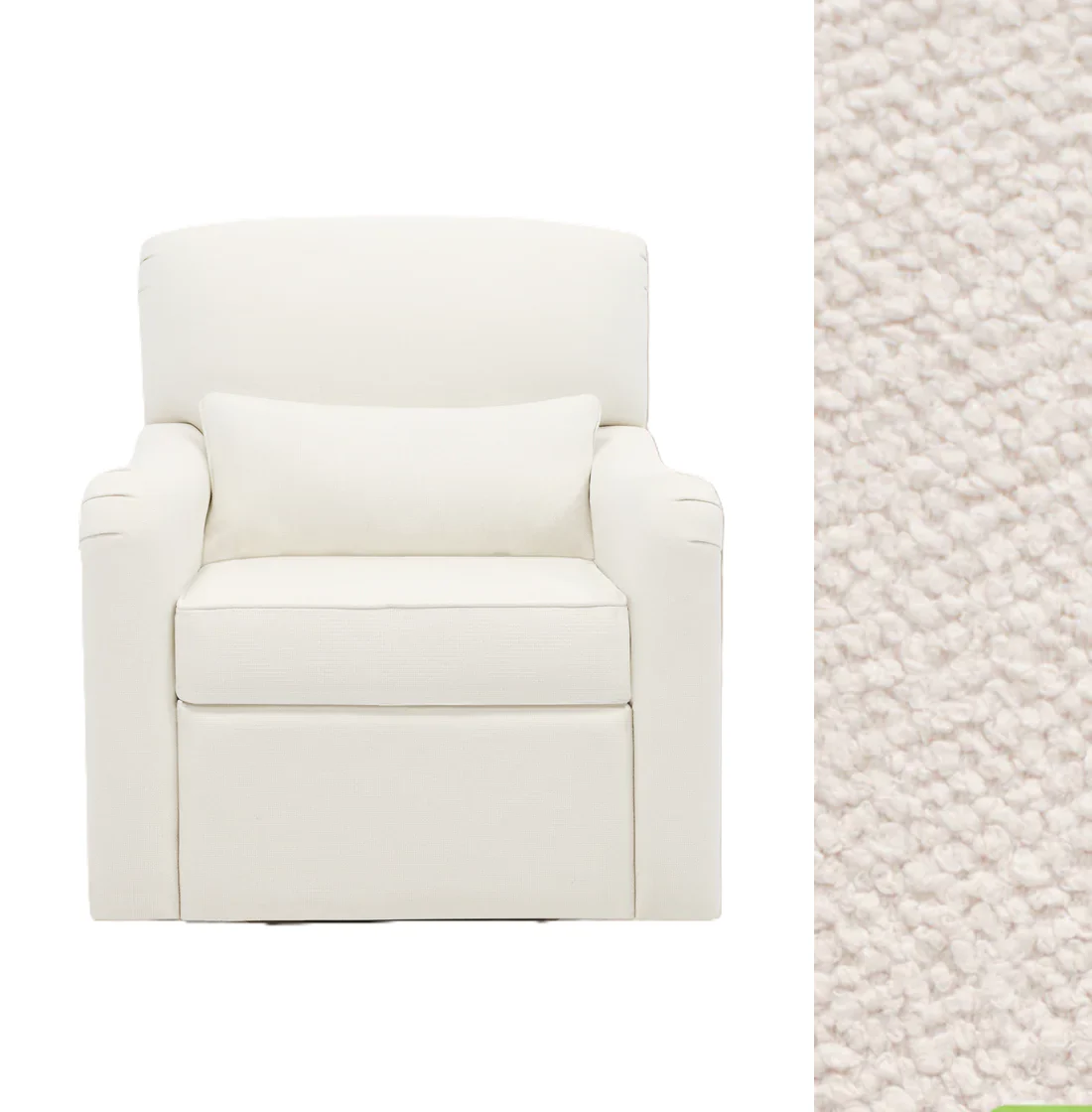 Oilo Teddy Gliding Swivel Nursery Recliner - Image 16