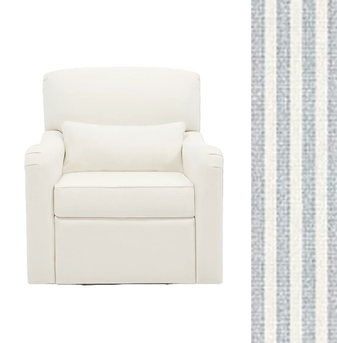 Oilo Teddy Gliding Swivel Nursery Recliner - Image 17
