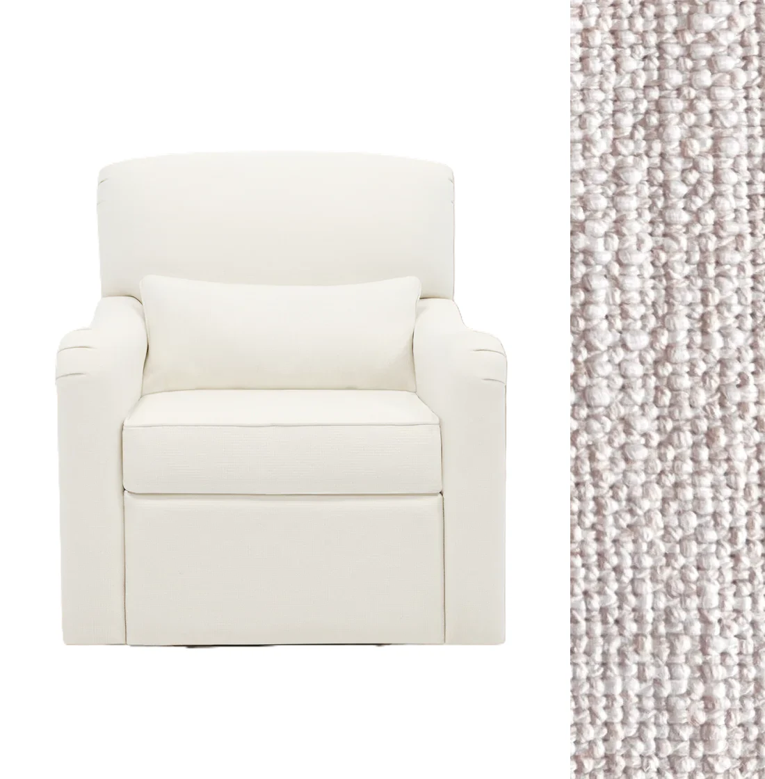 Oilo Teddy Gliding Swivel Nursery Recliner - Image 19