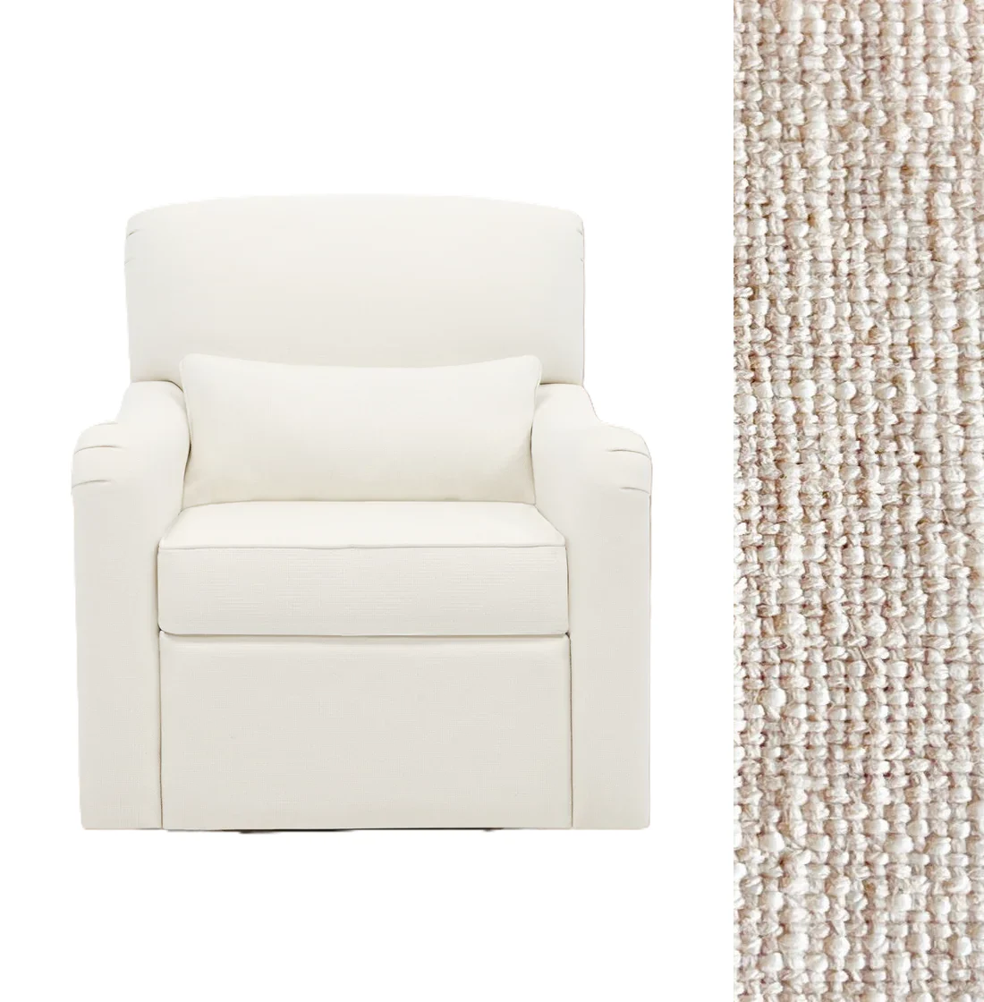 Oilo Teddy Gliding Swivel Nursery Recliner - Image 20