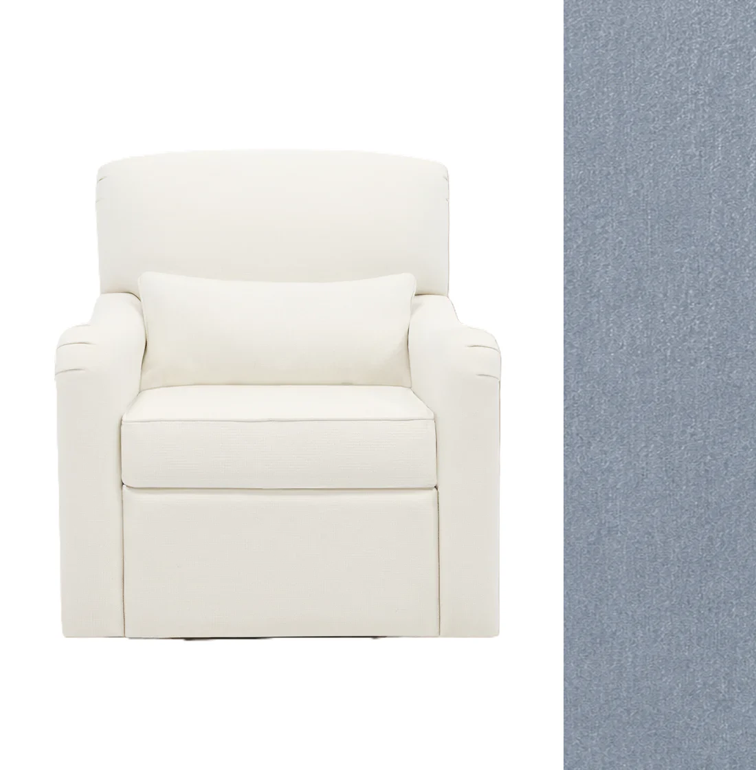 Oilo Teddy Gliding Swivel Nursery Recliner - Image 21