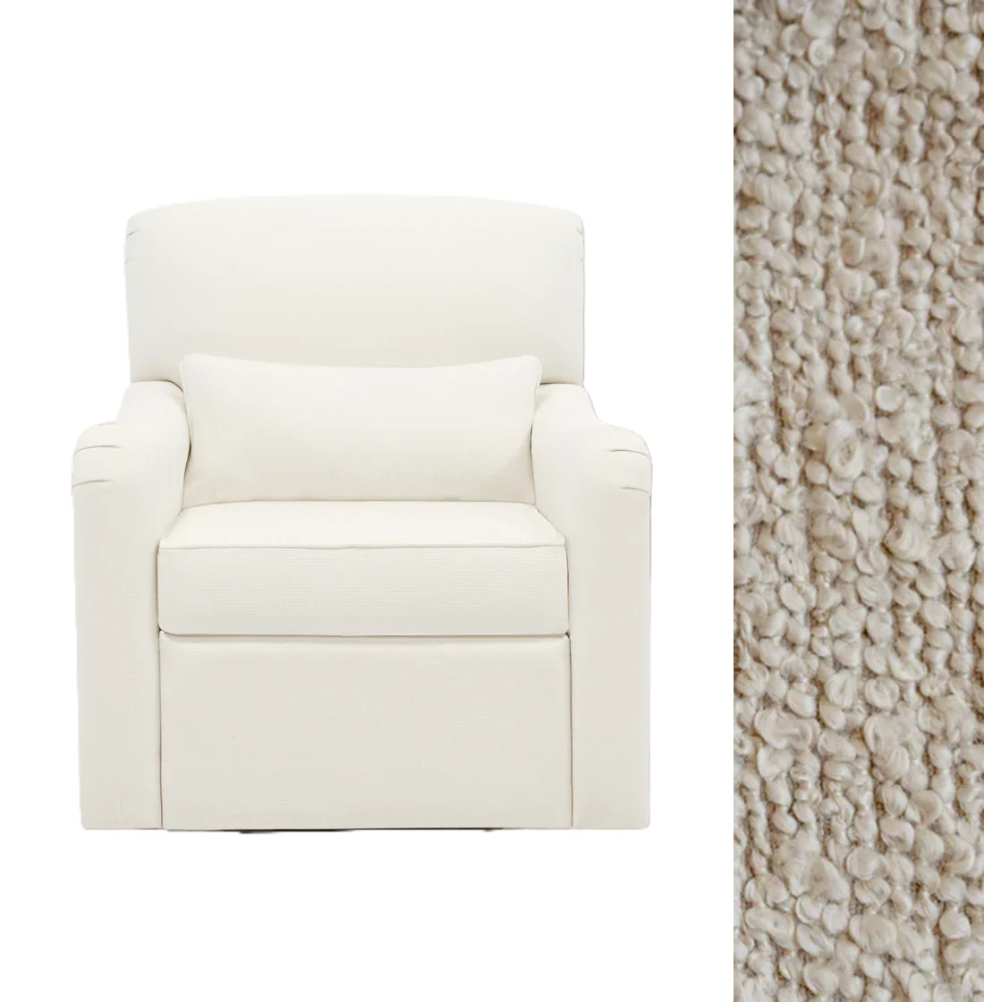 Oilo Teddy Gliding Swivel Nursery Recliner - Image 22