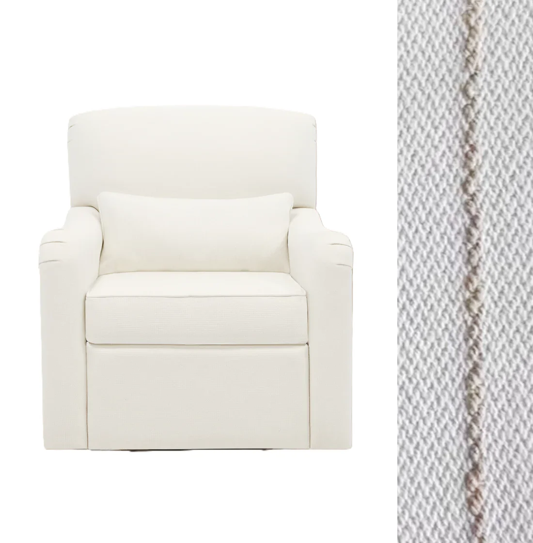 Oilo Teddy Gliding Swivel Nursery Recliner - Image 26