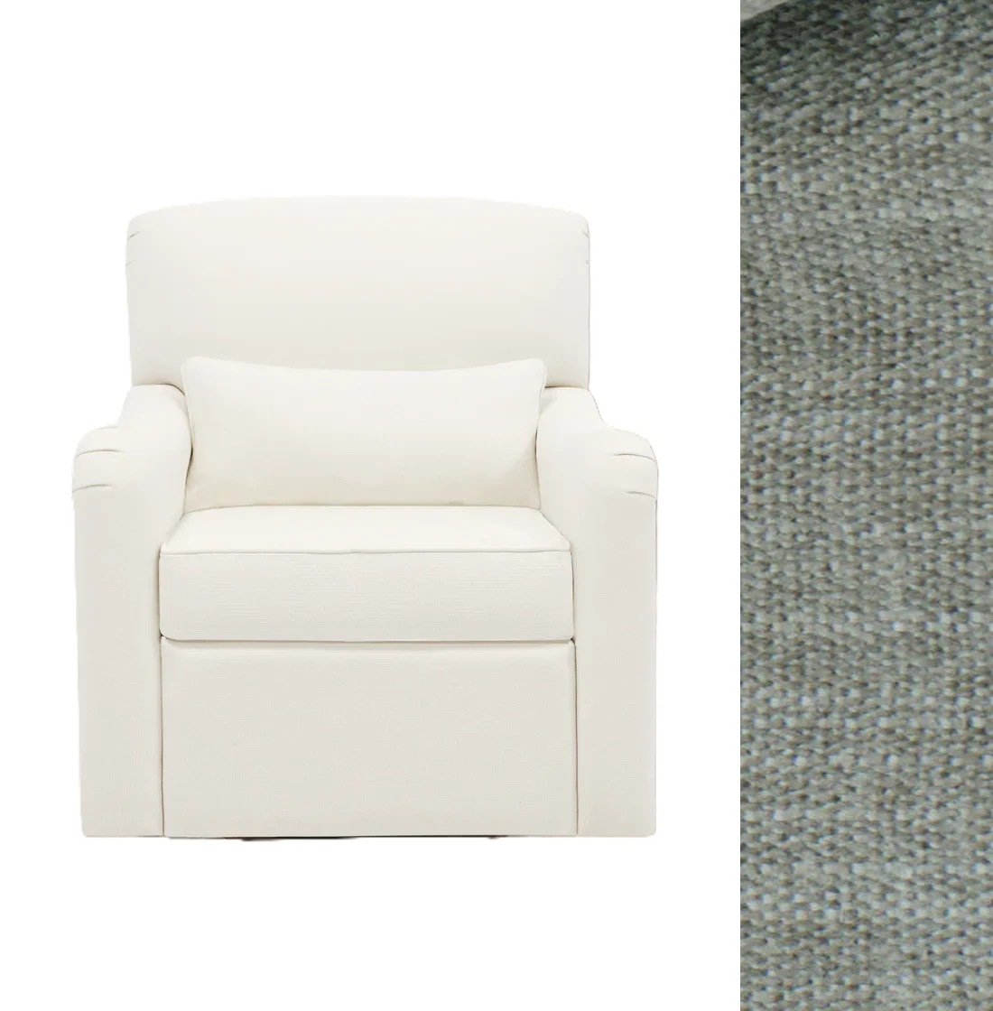 Oilo Teddy Gliding Swivel Nursery Recliner - Image 6