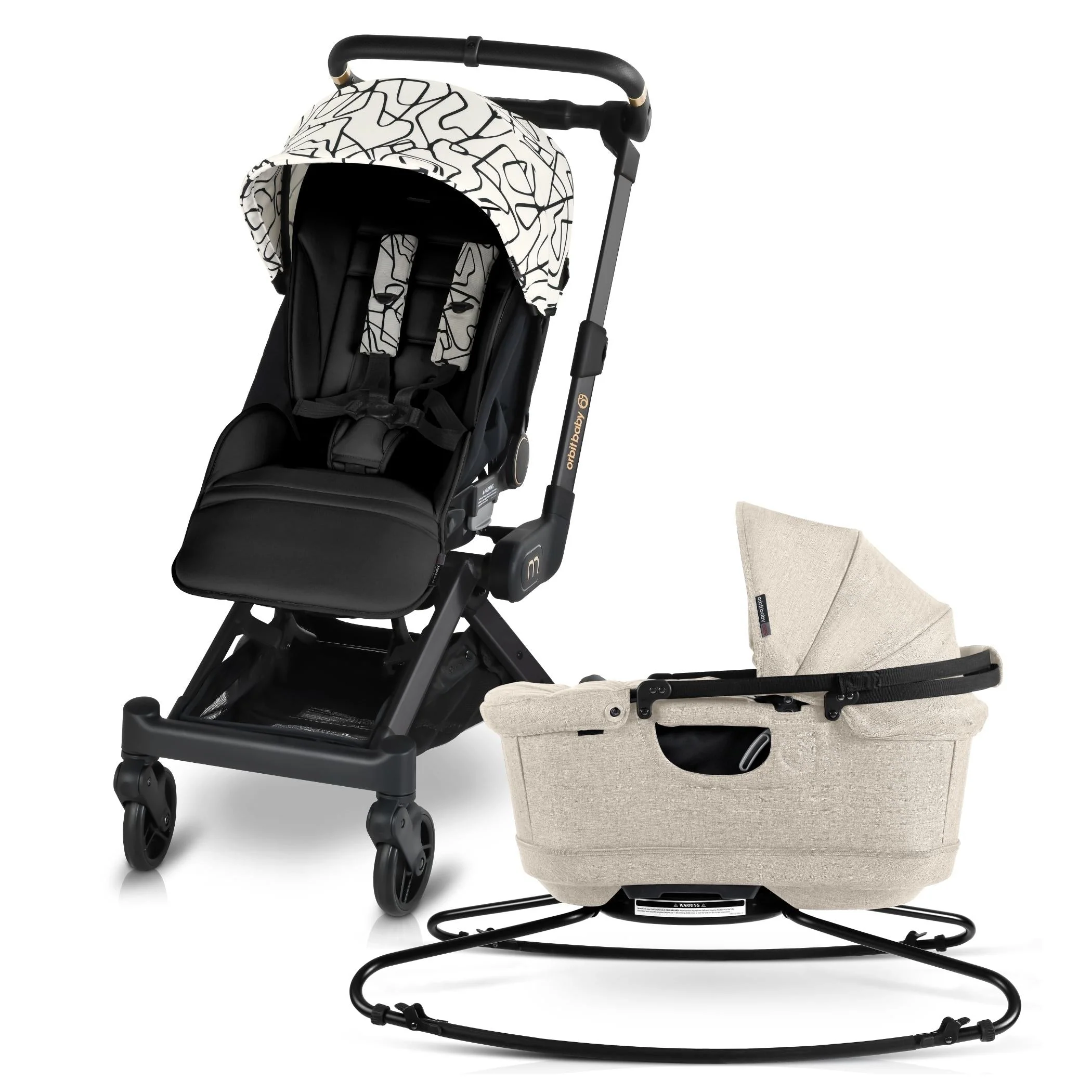 Orbit Baby M+ Stroll & Lounge Travel System - Image 66