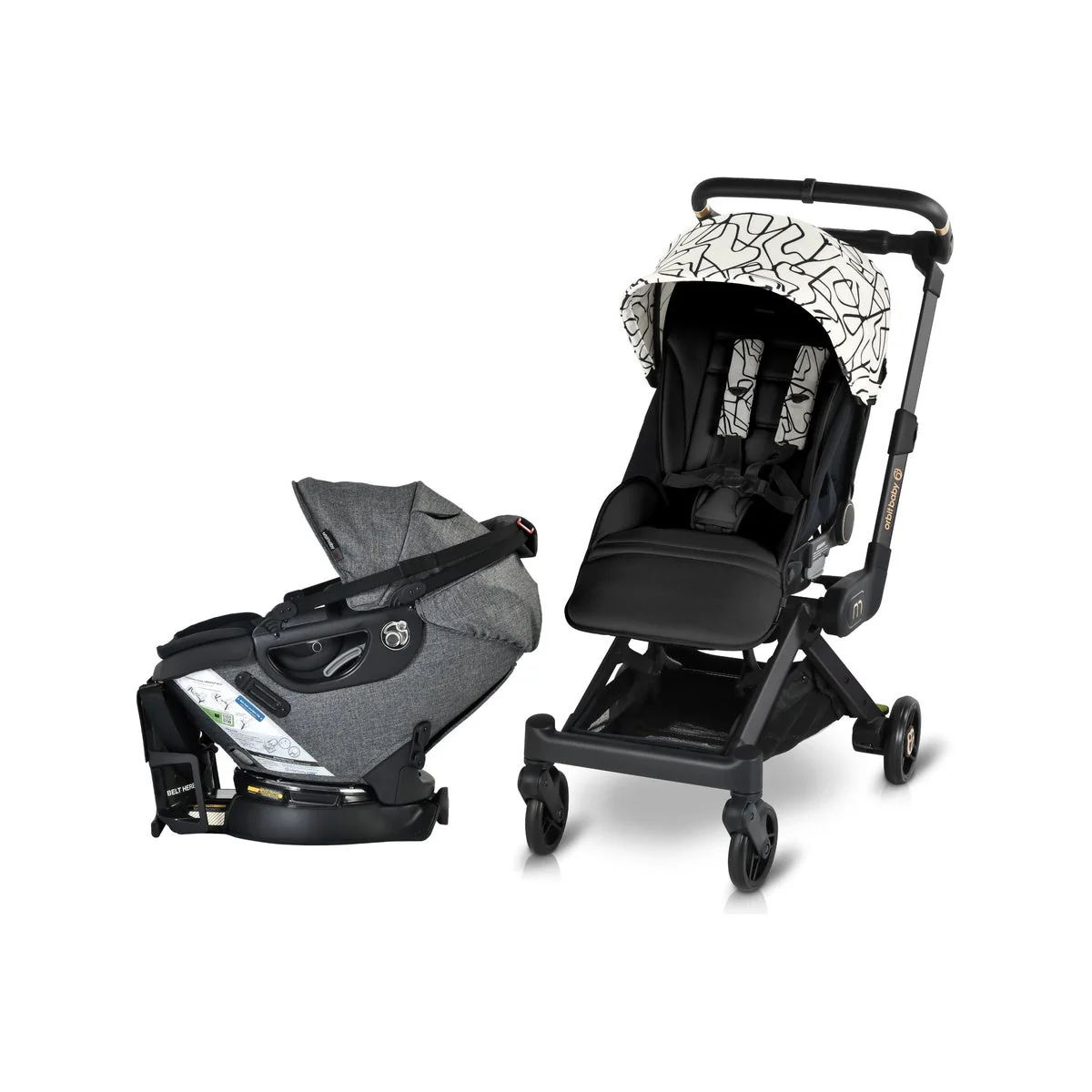 Orbit Baby M+ Stroll & Ride Travel System - Image 168