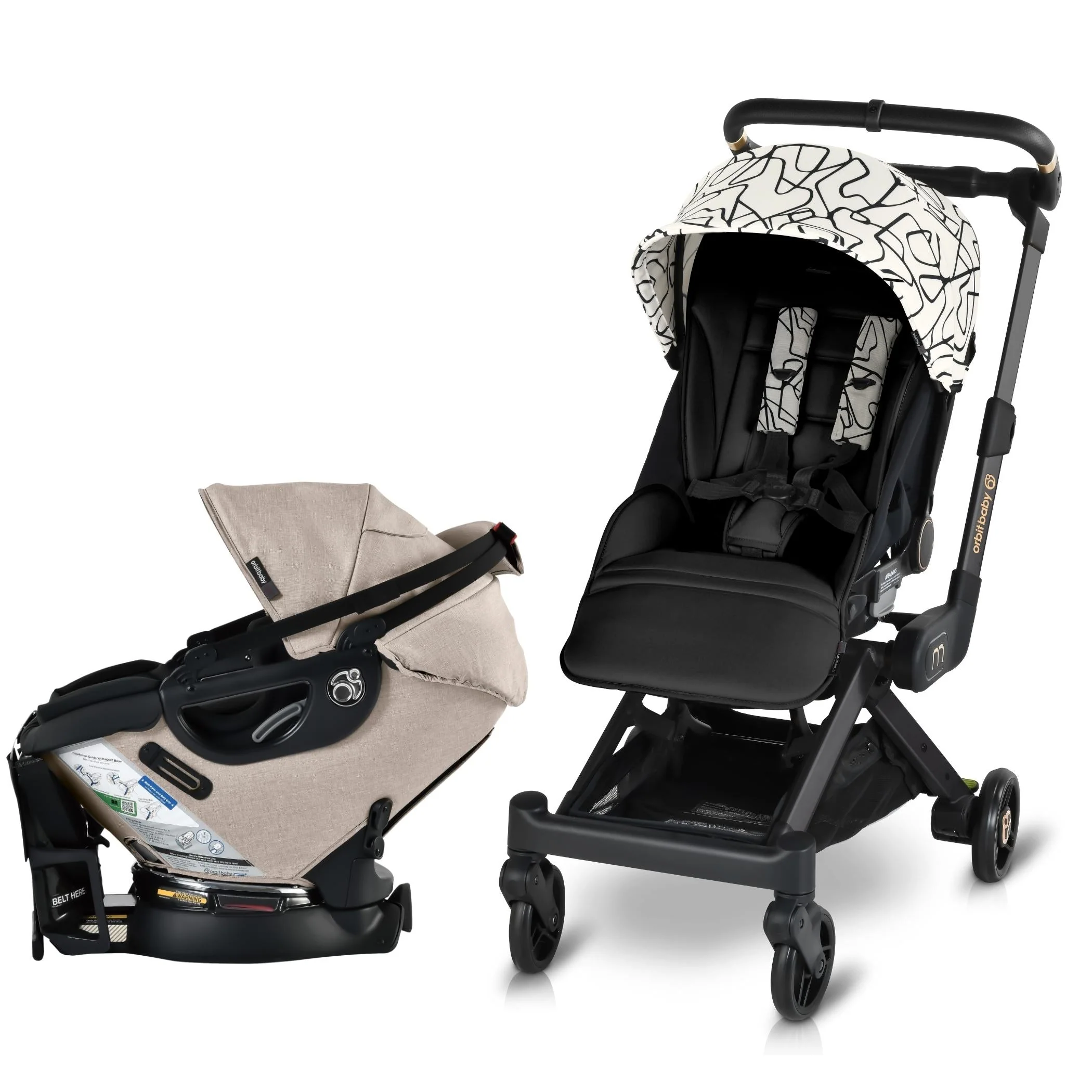 Orbit Baby M+ Stroll & Ride Travel System - Image 65
