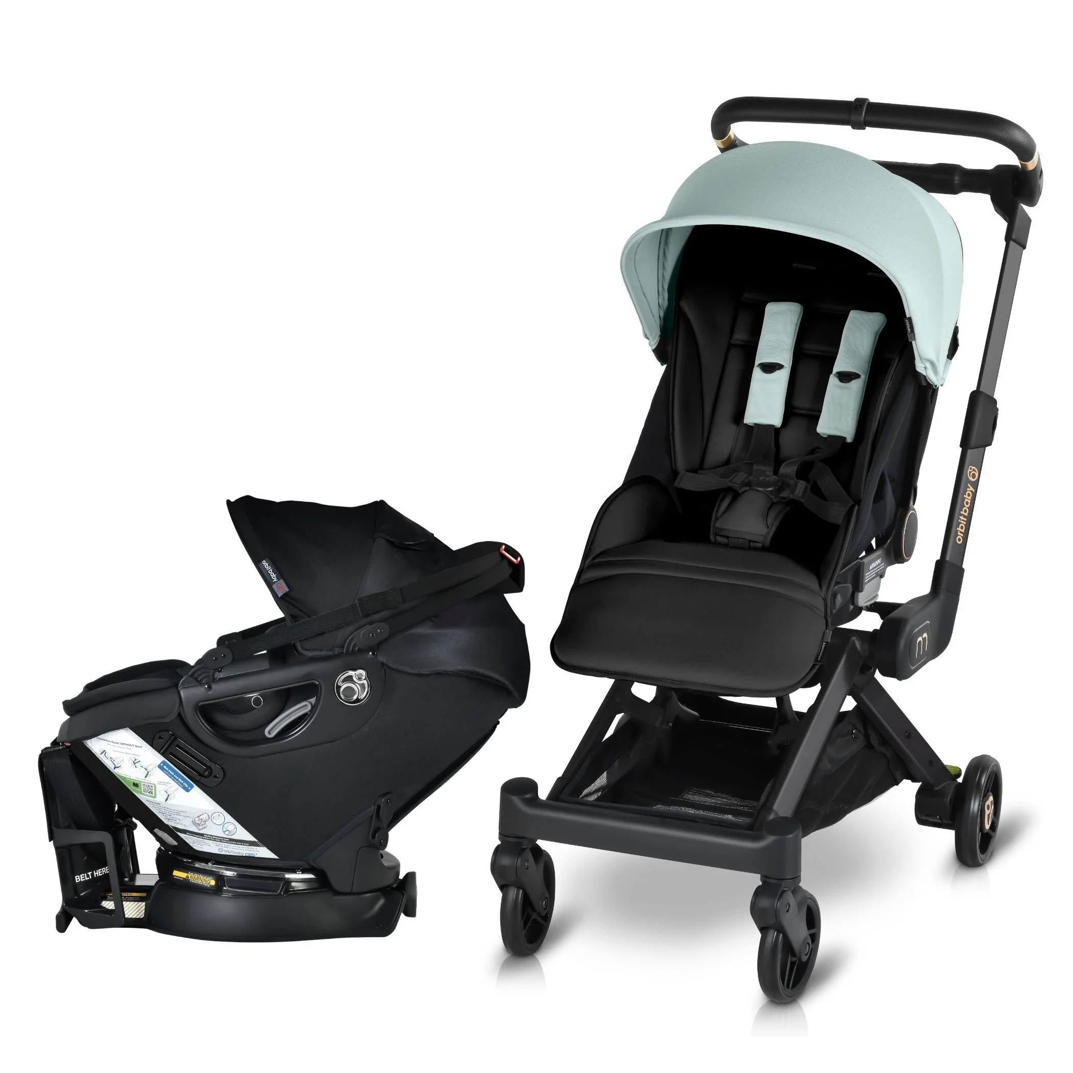Orbit Baby M+ Stroll & Ride Travel System - Image 85